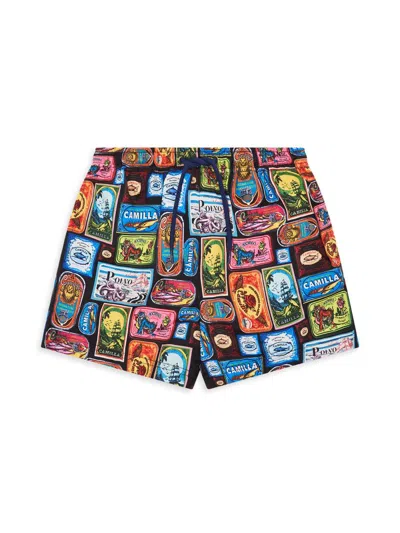 Camilla Kids' Little Boy's & Boy's Sal Do Mar Boardshorts In Multi