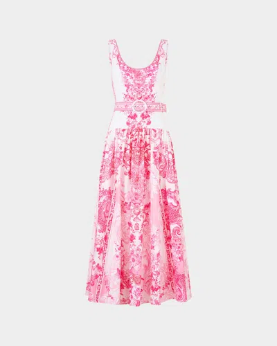 Camilla Livin La Vida Rosa Jersey Tank Dress In Pink