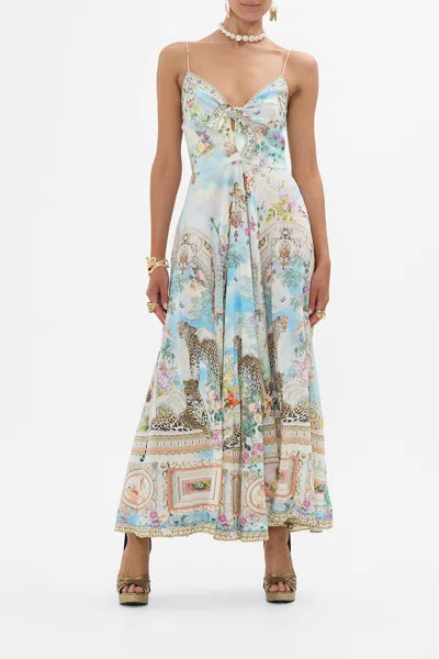 Camilla Long Dress With Tie Front We Always Have Alexandria