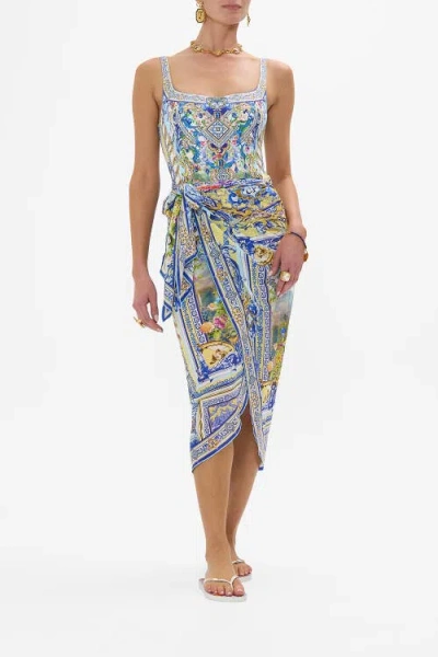 Camilla Long Eyelet Sarong Wall To Wall Wonders