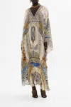 Camilla Long Kaftan With Waist Detail Make Me Your Mosaic