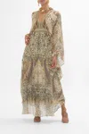 Camilla Long Kaftan With Waist Detail The Throne Room