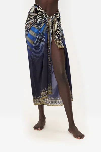 Camilla Long Sarong Age Knight Of The Wild In Multi