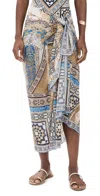 Camilla Long Sarong Make Me Your Mosaic In Make Me Your Mosaic