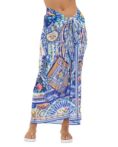 Camilla Long Sarong Swim Cover-up