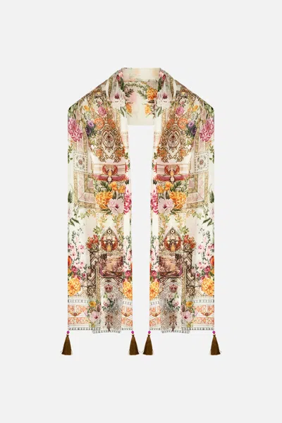 Camilla Long Scarf Egyptian Rose