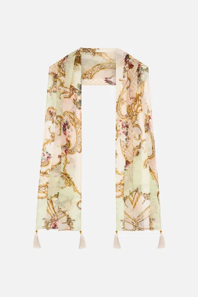 Camilla Long Scarf The Queens Quarters In Neutral