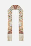 Camilla Long Skinny Scarf In Honour Of Heirlooms