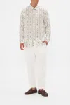Camilla Long Sleeve Hidden Placket Shirt Valley Of The Queens