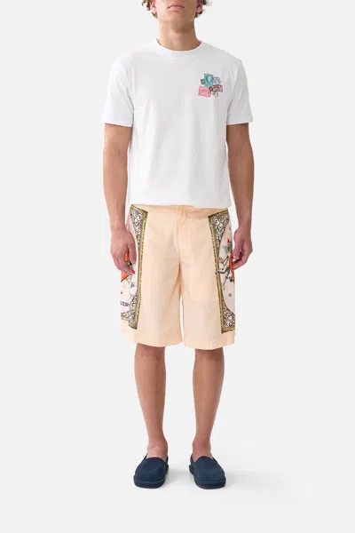 Camilla Long Walk Short With Fixed Waist House Of Horoscopes In Neutral