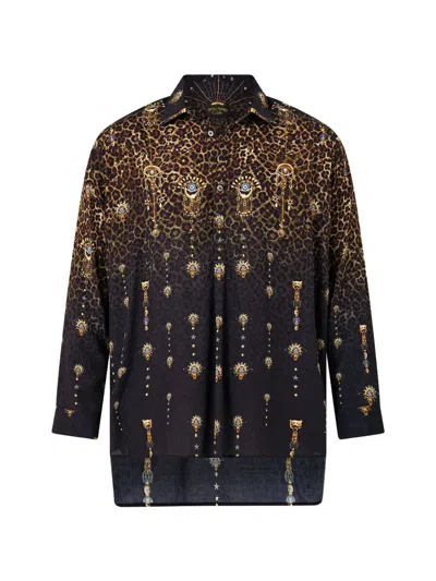 Camilla Long-sleeve Shirt In Black