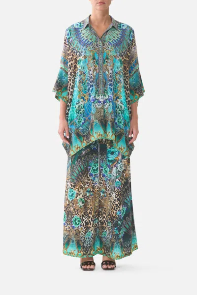 Camilla Lounge Pant Flamenco Euphoria In Brown