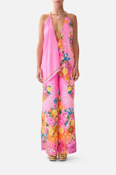 Camilla Lounge Pant Illustration Nation In Pink