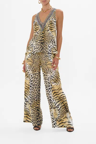 Camilla Lounge Pant Jaguar In Brown