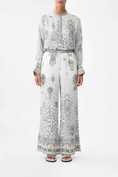Camilla Lounge Pant Marble Heaven In Gray
