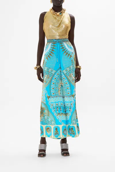 Camilla Lounge Pant Temple Of Light In Blue