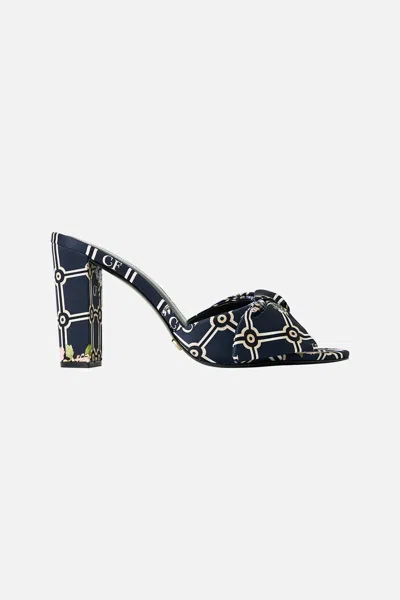 Camilla Madeleine Bow Mule Palacio Poetry In Blue
