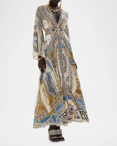 Camilla Kimono Sleeve Dress With Shirring Detail Make Me Your Mosaic