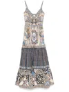 Camilla Make Me Your Mosaic Maxi Dress In Neutrals