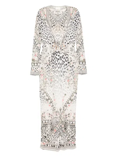 Camilla Marble Heaven Dress In White