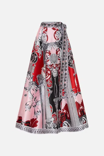 Camilla Maxi Wrap Skirt Mark Of Medusa