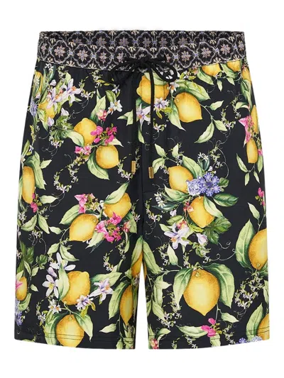 Camilla Meet Me In Marchesa Shorts In Blue