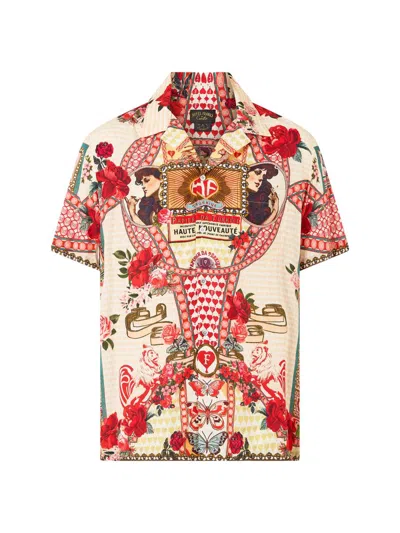 Camilla Men's Printed Modal Camp Shirt