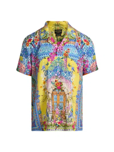 Camilla Men's Sultanahmet Summer Camp Shirt In Multi