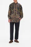 Camilla Mens Oversized Shirt Cartouche Kingdom