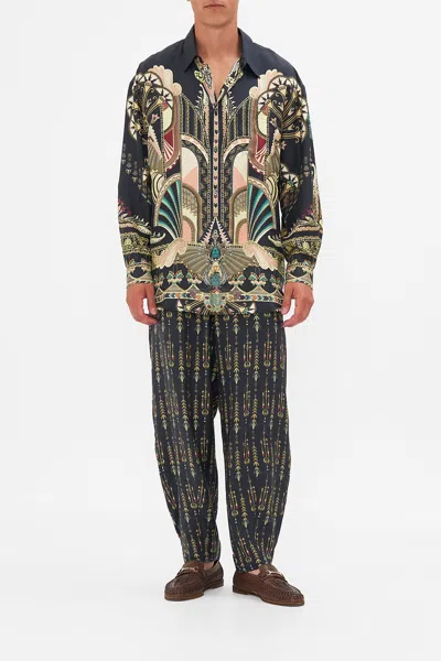 Camilla Mens Oversized Shirt They Called Her Nefertari In Multicolor