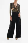 Camilla Mesh Cut Out Bodysuit With Trim They Called Her Nefertari