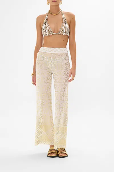 Camilla Mesh Pants Goddess Energy In Neutral
