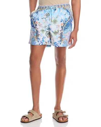 Camilla Mid Length Boardshort In Al Manial