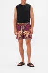 Camilla Mid Length Boardshort Desert Delirium