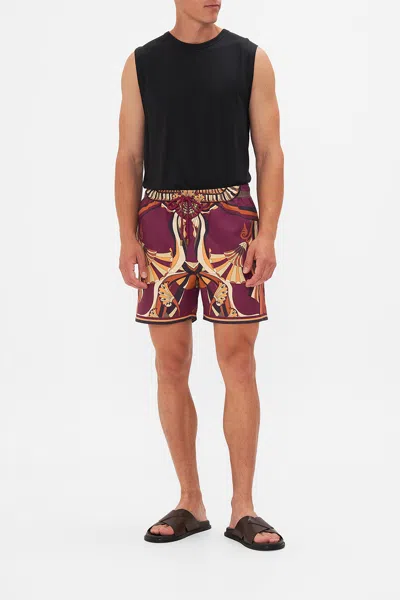 Camilla Mid Length Boardshort Desert Delirium In Multi
