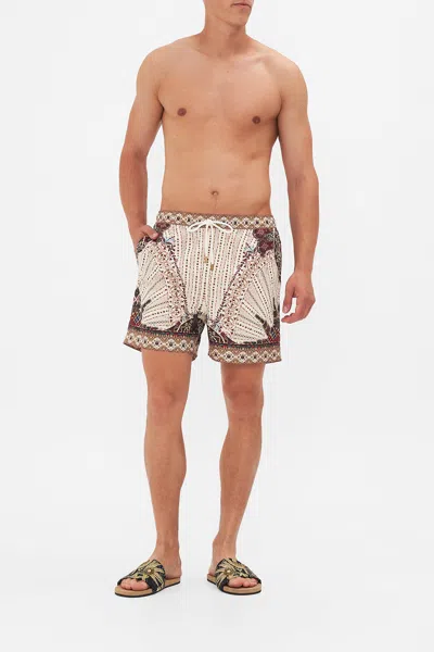 Camilla Mid Length Boardshort Nomad Nature In Blue