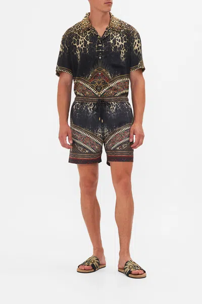 Camilla Mid Length Boardshort Pretty Fly For The Sinai In Blue