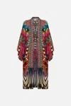 CAMILLA MID LENGTH KIMONO LAYER WITH COLLAR SAHARA SUPERNATURAL