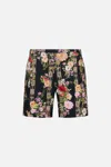 Camilla Mid Length Swim Short Adorned In Alexandria