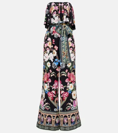 CAMILLA MIDNIGHT IN MONSERRATE PRINTED JUMPSUIT
