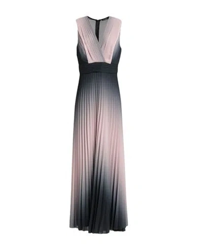 Camilla  Milano Camilla Milano Woman Maxi Dress Steel Grey Size 12 Polyester, Polyamide, Elastane In Black