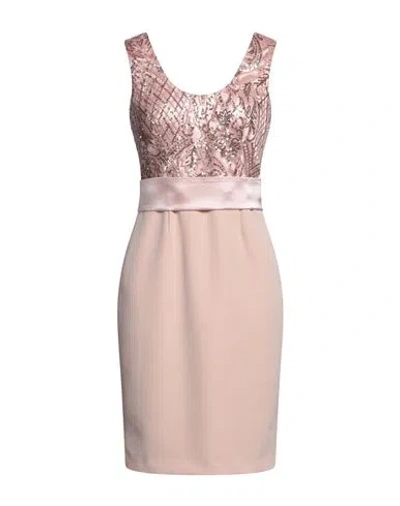 Camilla  Milano Camilla Milano Woman Midi Dress Blush Size 16 Polyester In Pink