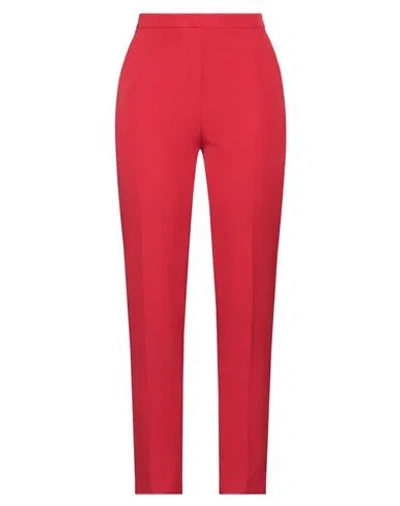 Camilla  Milano Camilla Milano Woman Pants Red Size 8 Polyester, Elastane