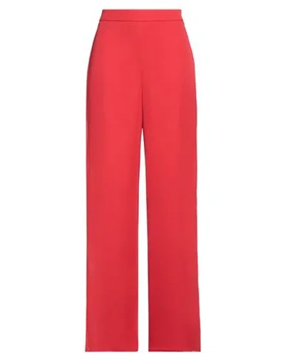 Camilla  Milano Camilla Milano Woman Pants Red Size 10 Polyester, Elastane