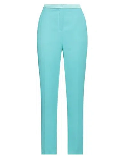 Camilla  Milano Camilla Milano Woman Pants Turquoise Size 16 Polyester In Blue