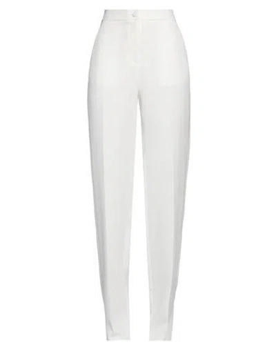 Camilla  Milano Camilla Milano Woman Pants White Size 6 Polyester, Elastane