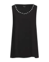 Camilla  Milano Camilla Milano Woman Top Black Size 16 Polyester In Black