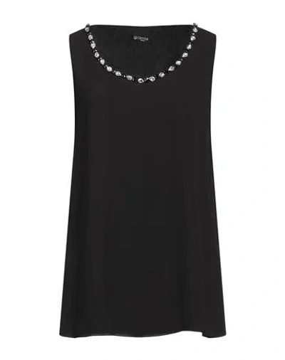 Camilla  Milano Camilla Milano Woman Top Black Size 16 Polyester