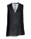 Camilla  Milano Camilla Milano Woman Top Black Size 8 Polyester