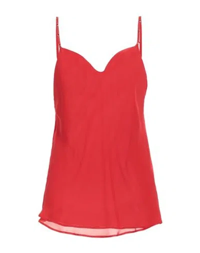Camilla  Milano Camilla Milano Woman Top Red Size 6 Polyester